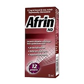 Lek AFRIN ND areozol do nosa 0,5mg/ml *15ml - tylko odbiór osobisty